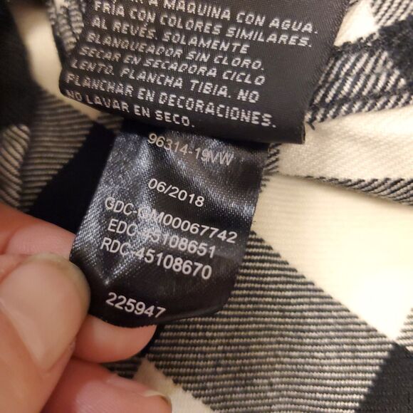 Harley Davidson Plaid Flannel Large Back Hit Biker Moto 2XL Unisex Eagle *Read - Picture 12 of 12